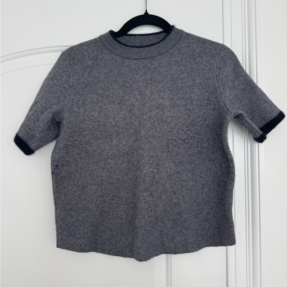 Zara Knit Charcoal Sweater